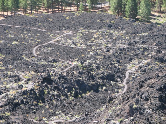 Lava flow from Lave Butte